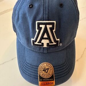 '47 Brand Blue Arizona A Logo Twill Cap - X-Large